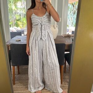 Striped Jumpsuit